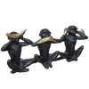 maxibazar Singe Resine Sagesse 40X10.5X17.5Cm- Statues