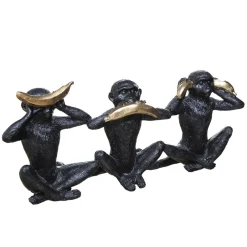 maxibazar Singe Resine Sagesse 40X10.5X17.5Cm- Statues
