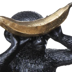 maxibazar Singe Resine Sagesse 40X10.5X17.5Cm- Statues