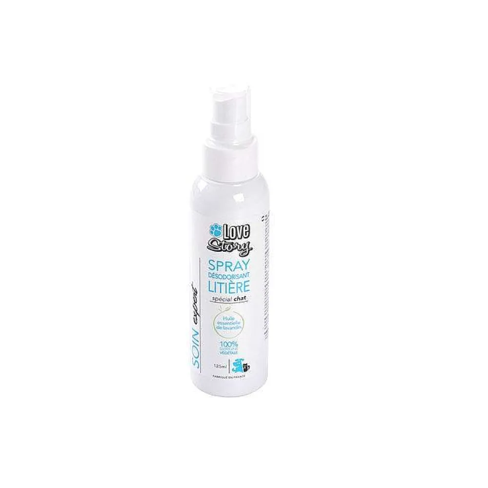Hygiene Animale|* Spray Desodorisant Litiere Huiles Essentielles 125Ml