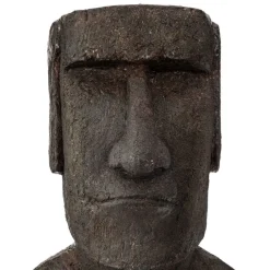 Atmosphera Statue Ile Paques En Resine H.80Cm- Objets De Decoration