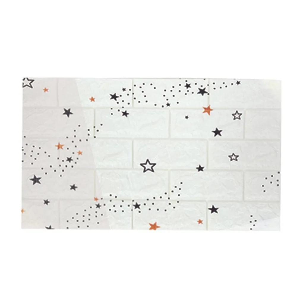 maxibazar Sticker Brique X3 A Motifs 70X39X0.5Cm- Stickers