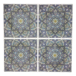 Atmosphera Sticker Carreaux Mosaique D.26X26Cm X2 Pieces- Stickers