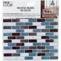 Atmosphera Sticker Carreaux Rectangle X2 Pieces- Stickers