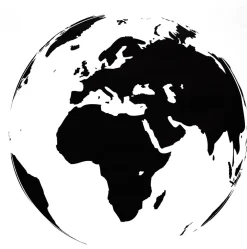 Atmosphera Sticker Plat Carte D.60X60Cm- Stickers