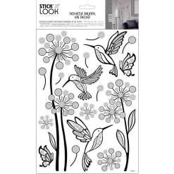 Atmosphera Sticker Relief Deco Fleur- Stickers