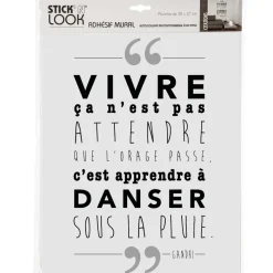 Atmosphera Sticker Texte Citation 30X40Cm- Stickers