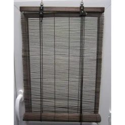 maxibazar Store Enrouleur Baguettes Bambou 60X180Cm Marron- Stores