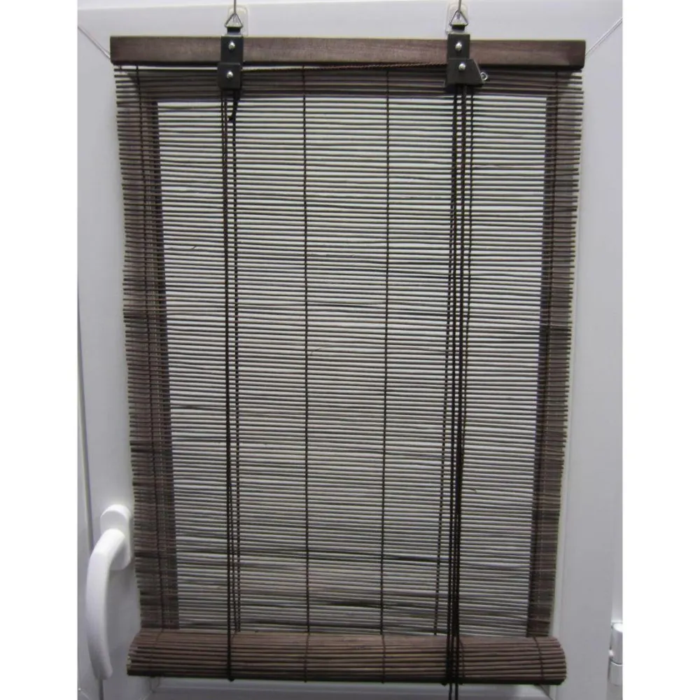 maxibazar Store Enrouleur Baguettes Bambou 40X180Cm Marron- Stores