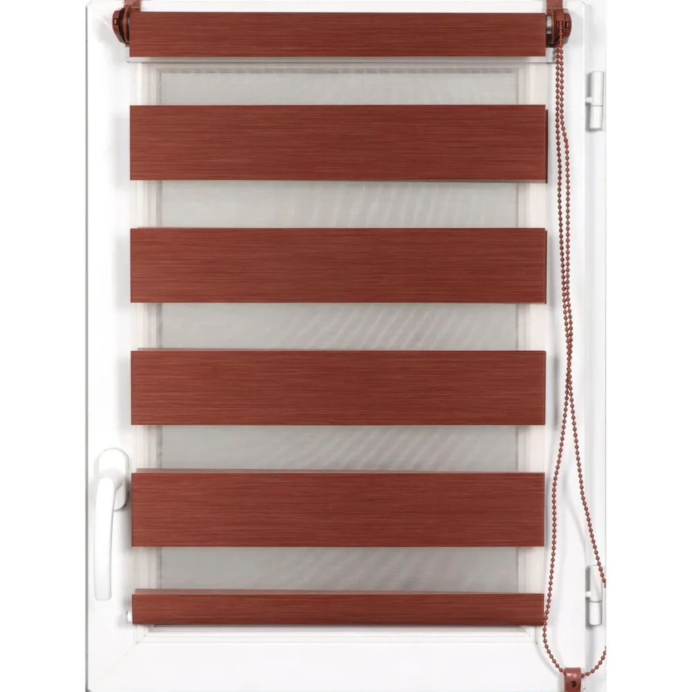 maxibazar Store Enrouleur Lumiere Nuit 120X180Cm Chine Terracotta- Stores