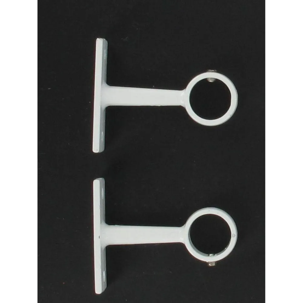 maxibazar Support Court X 2 D16 Blanc- Accessoires De Penderie