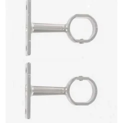 maxibazar Support Court X 2 20X17 Argent- Accessoires De Penderie