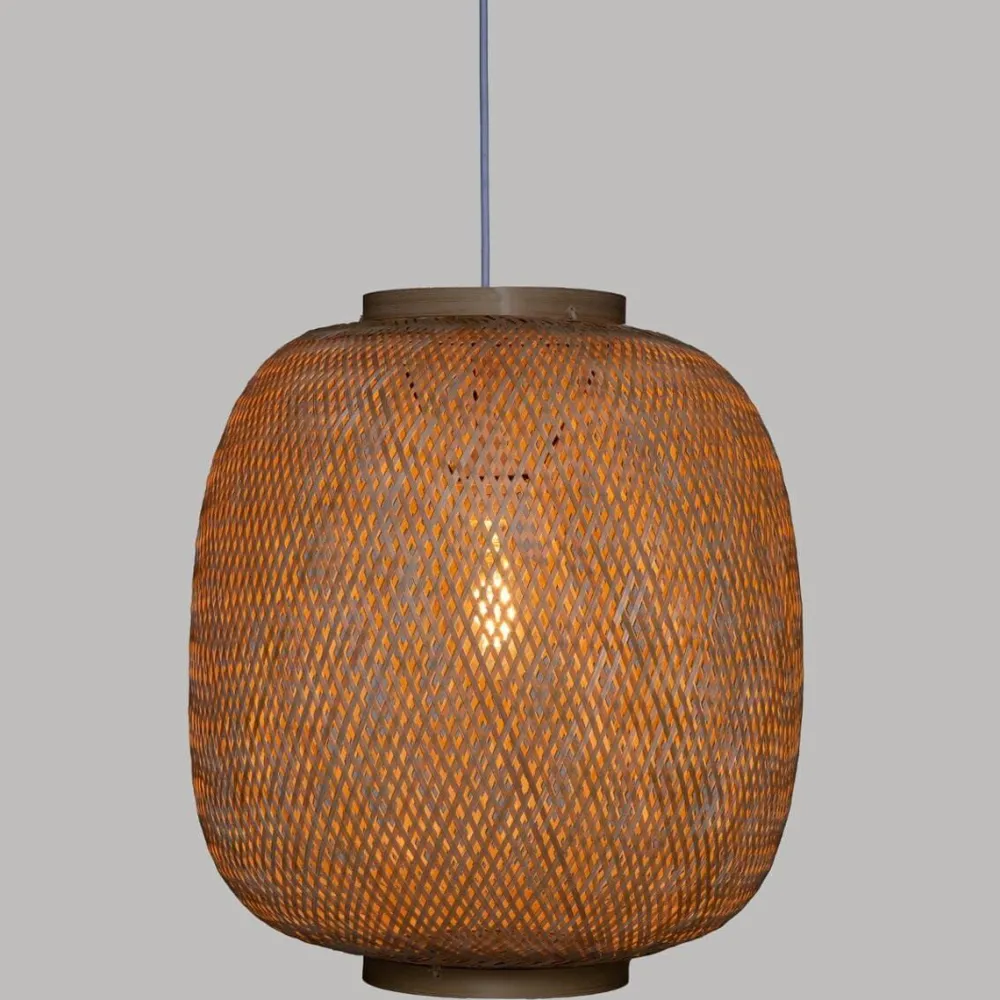 Atmosphera Suspension Bambou Chaya Naturel D.43Cm- Lustres Et Suspensions