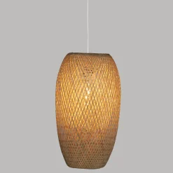 Atmosphera Suspension Bambou Joyce Naturel D.25Cm- Lustres Et Suspensions