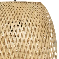 Atmosphera Suspension Bambou Joyce Naturel D.25Cm- Lustres Et Suspensions