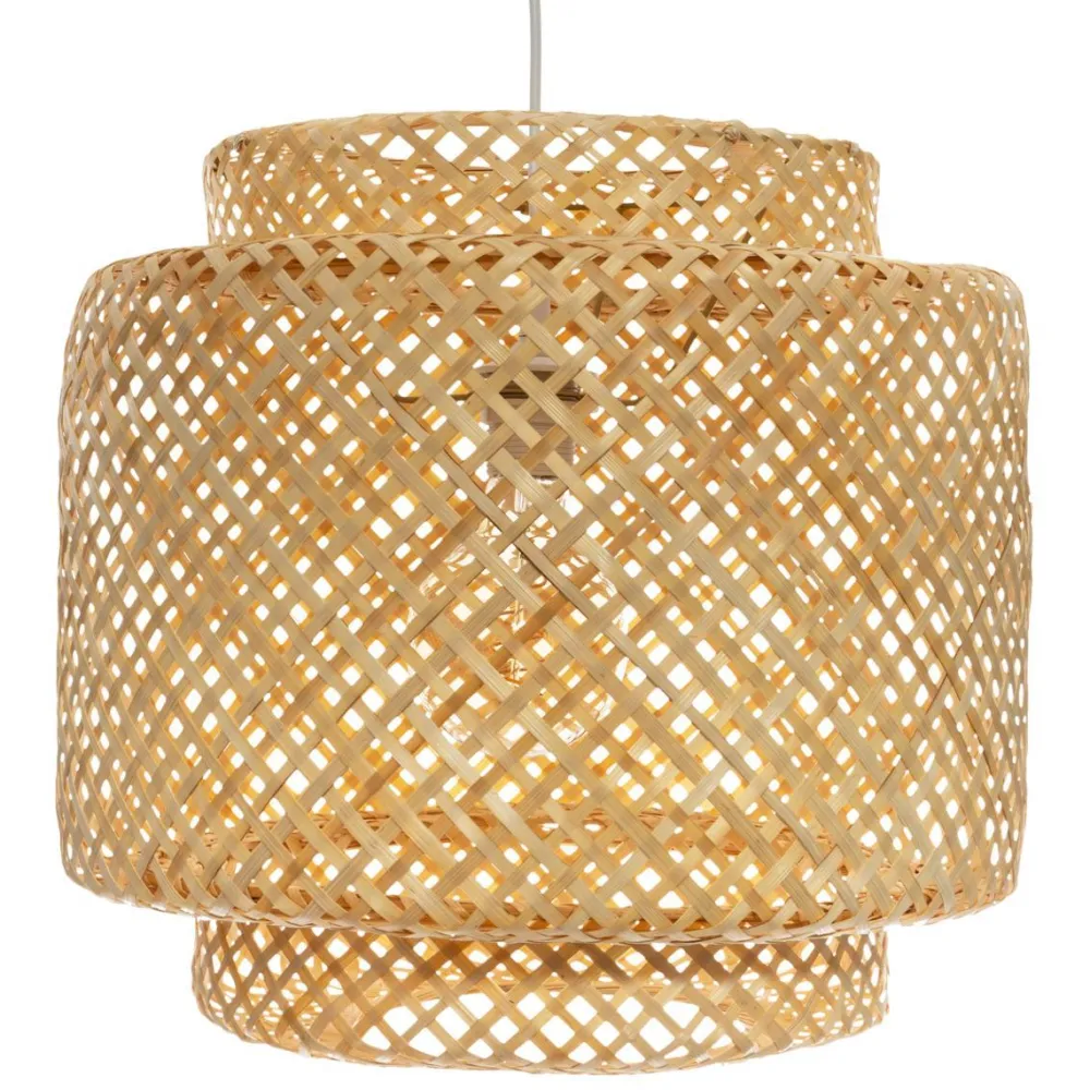 Atmosphera Suspension Bambou Liby Naturel D.40Cm- Lustres Et Suspensions