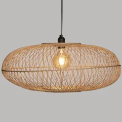 Atmosphera Suspension Bambou Loren Naturel D.60Cm- Lustres Et Suspensions