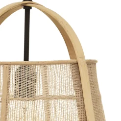 Atmosphera Suspension Bois Carmen Naturel D.32Cm- Luminaires