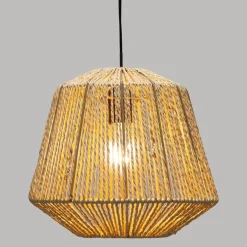 Atmosphera Suspension Corde Ethnique Jily D.30X26Cm- Lustres Et Suspensions