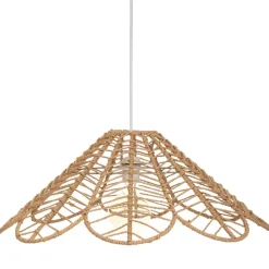 Atmosphera Suspension Corde Folk Naturel D.58Cm- Lustres Et Suspensions