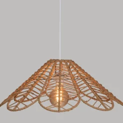 Atmosphera Suspension Corde Folk Naturel D.58Cm- Lustres Et Suspensions