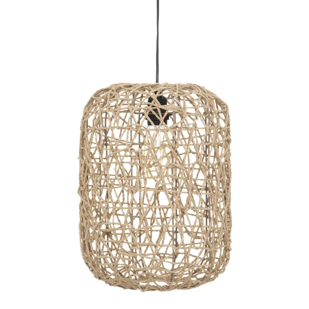 Atmosphera Suspension Corde Raahe Naturel D.28Cm- Lustres Et Suspensions