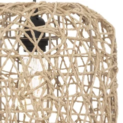 Atmosphera Suspension Corde Raahe Naturel D.28Cm- Lustres Et Suspensions