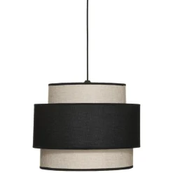 Atmosphera Suspension Coton Tika Noir D.38Cm- Lustres Et Suspensions