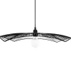 Atmosphera Suspension Filaire Chapeau Noir D.58Cm- Lustres Et Suspensions