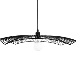 Atmosphera Suspension Filaire Chapeau Noir D.58Cm- Lustres Et Suspensions