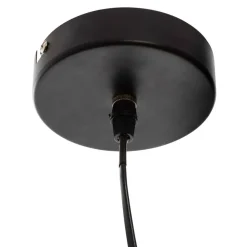 Atmosphera Suspension Filaire Chapeau Noir D.58Cm- Lustres Et Suspensions