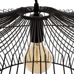 Atmosphera Suspension Filaire Noir D.60Cm- Lustres Et Suspensions