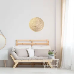 maxibazar Suspension Interieur Beige 30Cm- Lustres Et Suspensions