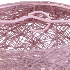 maxibazar Suspension Interieur Rose Poudre 30Cm- Lustres Et Suspensions