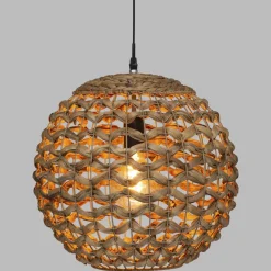 Atmosphera Suspension Jacinthe Sand Naturel D.38Cm- Lustres Et Suspensions