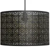 Atmosphera Suspension Metal Ajouree Gypsy Noir D.33Cm- Luminaires