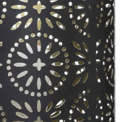 Atmosphera Suspension Metal Ajouree Gypsy Noir D.33Cm- Luminaires