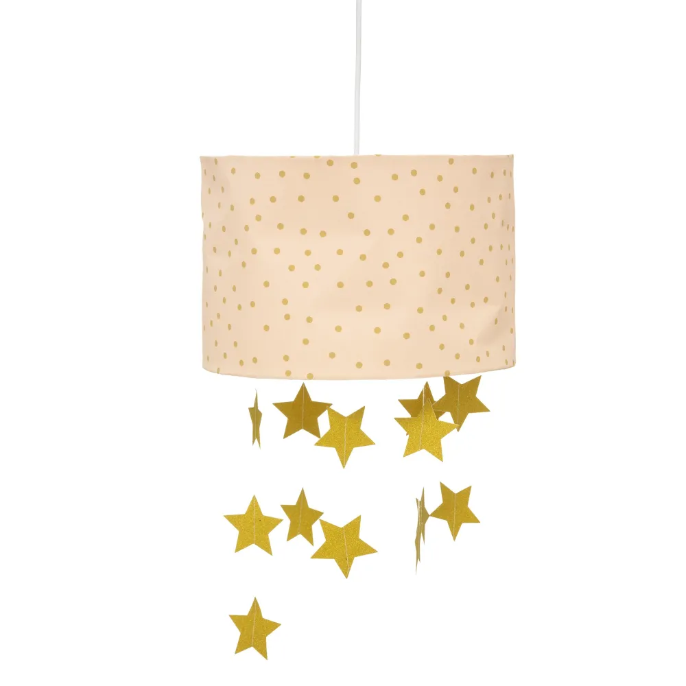 Atmosphera Suspension Rose Et Dore- Luminaires Enfant