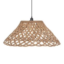 maxibazar Suspension Rotin Lour Naturel D.64Cm- Luminaires