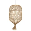 Atmosphera Suspension Rotin Milou Naturel D.38Cm- Luminaires