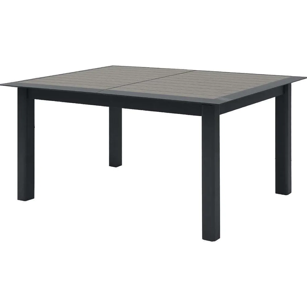 Hespéride Tables De Jardin>Table Allure Aluminium Muscade Graphite 10 Places