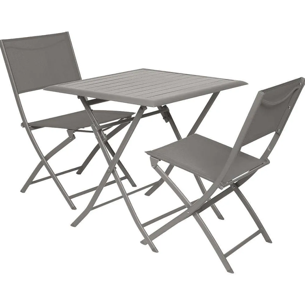 Hespéride Tables De Jardin>Table Azua Pliante Aluminium Tonka 2 Places