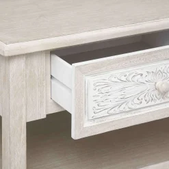 Atmosphera Tables Basses></noscript>Table Basse 2 Tiroirs Hina