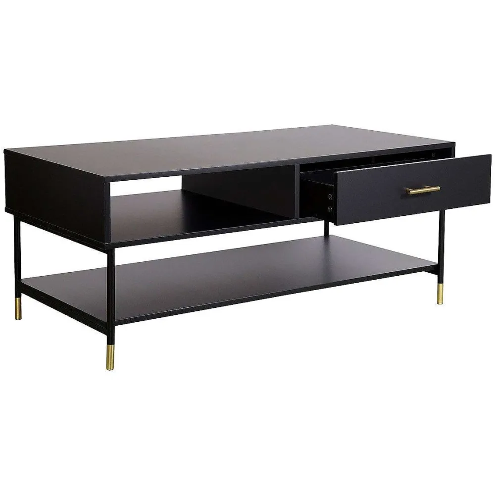 * Tables Basses>Table Basse 2 Tiroirs Tedy