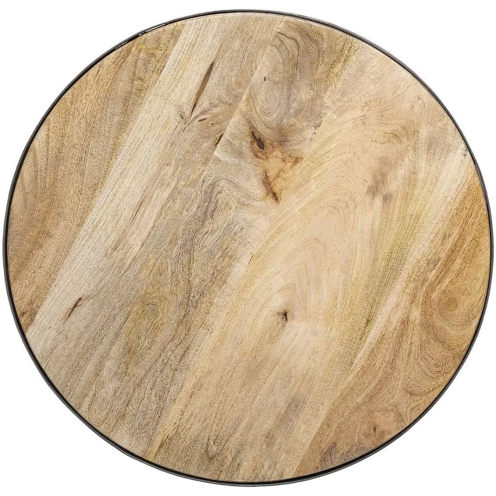 Atmosphera Tables Basses>Table Basse Metal Bois X2 Hauteur Max 51Cm