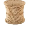 * Bouts De Canapé>Table Cafe Corde Naturel D.37X37.8Cm