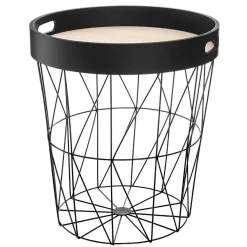 Atmosphera Bouts De Canapé>Table Cafe Plateau Kumi Noir