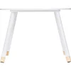 Atmosphera Tables Enfant>Table Douceur Blanc D.60Cm