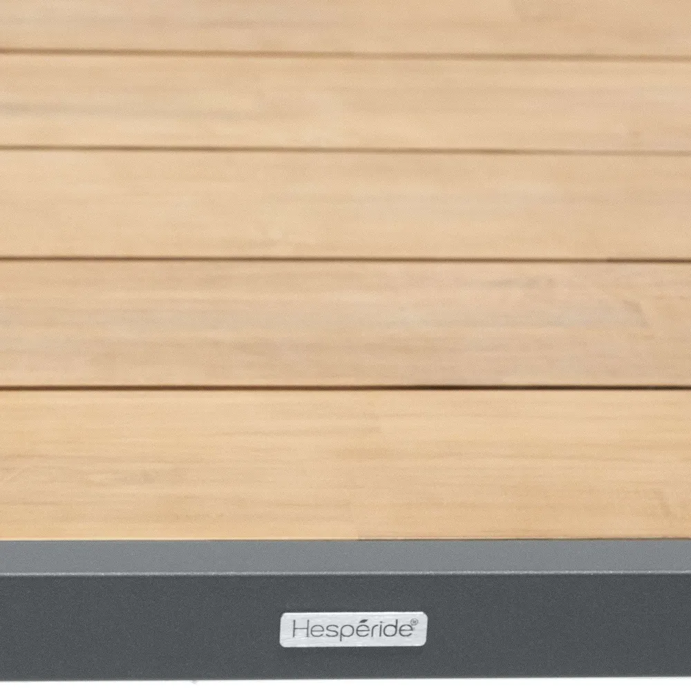 Hespéride Tables De Jardin>Table Emperia Acacia Aluminium 8 Places