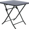 Hespéride Tables De Jardin>Table Greensboro Carree Graphite 2 Places